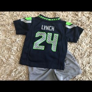 ❌SOLD❌Seahawk 12month NFL Nike Lynch Jersey